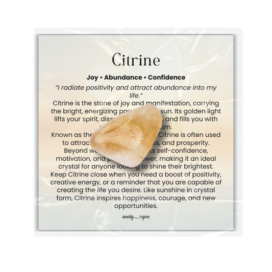 Citrine Tumbled Stone 1–2 inches, polished yellow healing crystal for joy and abundance, citrine gemstone for confidence and positivity, natural citrine pocket stone for meditation and manifestation, golden citrine crystal for prosperity and stress relief, genuine citrine tumbled gemstone for energy healing and balance, spiritual citrine gift for women and men, citrine crystal for creativity and motivation