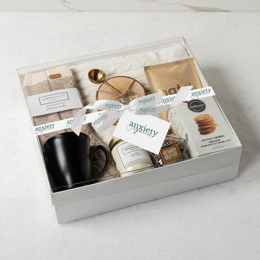 self care gift set, anxiety relief gift box, calming gift set, spiritual gift basket, wellness gift basket, gift box for anxiety, stress relief gift set, relaxation gift box, mental health gift basket, gift basket for someone with anxiety, self care gift box for her, wellness care package, spiritual gift box, mental health gift for friend, healing gift set, anxiety care package, stress relief gift basket, fidget gift set for anxiety