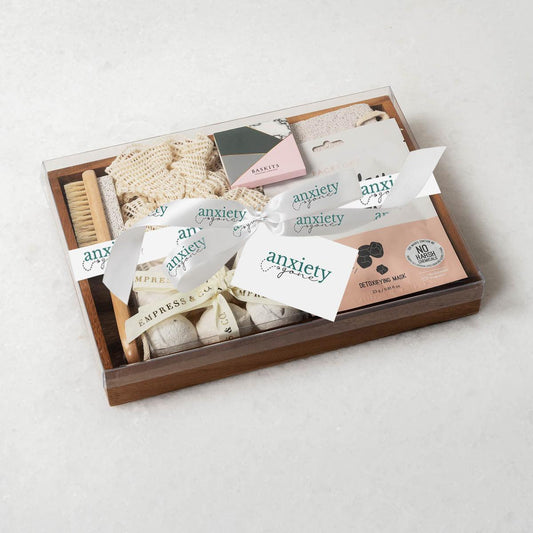 self care gift set, anxiety relief gift box, calming gift set, spiritual gift basket, wellness gift basket, gift box for anxiety, stress relief gift set, relaxation gift box, mental health gift basket, gift basket for someone with anxiety, self care gift box for her, wellness care package, spiritual gift box, mental health gift for friend, healing gift set, anxiety care package, stress relief gift basket, fidget gift set for anxiety