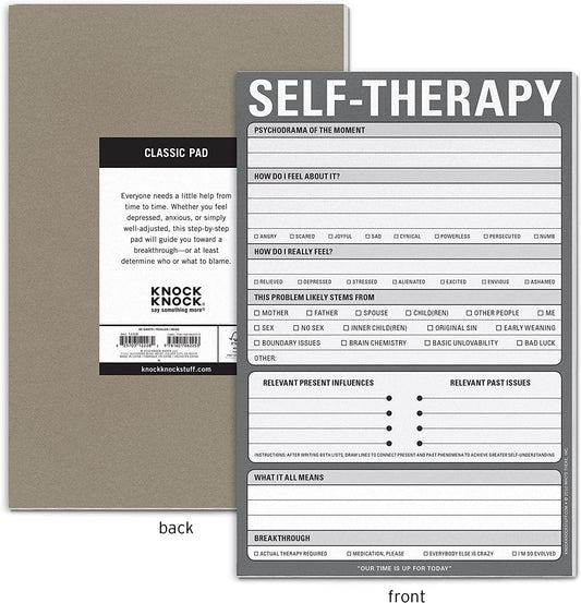 therapy journals, therapy notes, therapy notepad,