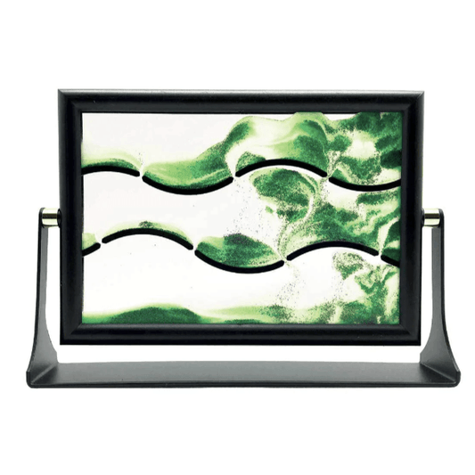 Zen sands, falling sands, sensory decor, sensory tool, sensory frame, sand frame, zen sand, falling sand,