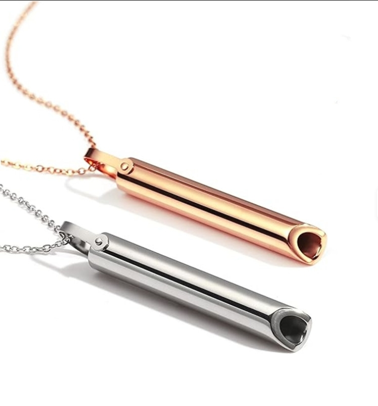 CalmWhistle anxiety breathing tool for stress relief, breathwork whistle for anxiety, panic attack support, mindful breathing tool, breath trainer for emotional regulation, portable exhale resistance tool, nervous system calming aid, breathing tool for ADHD and anxiety