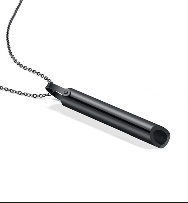 CalmWhistle anxiety breathing tool for stress relief, breathwork whistle for anxiety, panic attack support, mindful breathing tool, breath trainer for emotional regulation, portable exhale resistance tool, nervous system calming aid, breathing tool for ADHD and anxiety