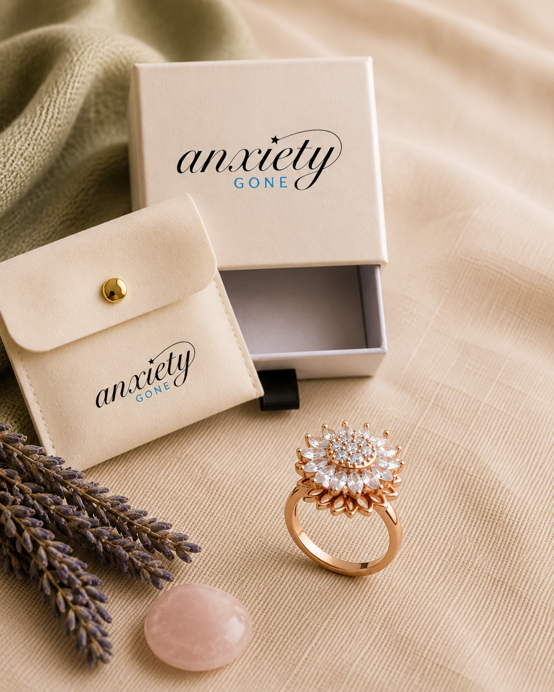 Bloom fidget ring for kids and adults alike for the perfec sensory tool for self regulation