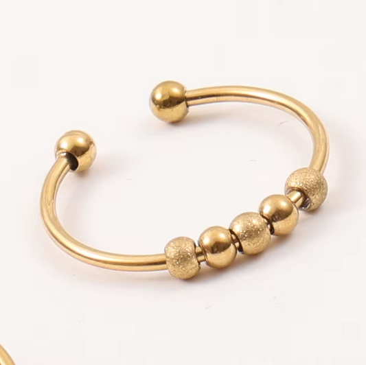 18K gold plated fidget ring for women, anxiety spinner ring, worry ring, spinning stress ring, fidget jewelry, female fidget rings, gold anxiety ring, spiritual gift, mental health jewelry, anxiety fidget ring, spinner rings for anxiety, non-tarnish waterproof fidget ring18K gold plated fidget ring for women, anxiety spinner ring, worry ring, spinning stress ring, fidget jewelry, female fidget rings, gold anxiety ring, spiritual gift, mental health jewelry, anxiety fidget ring, spinner rings for anxiety, no