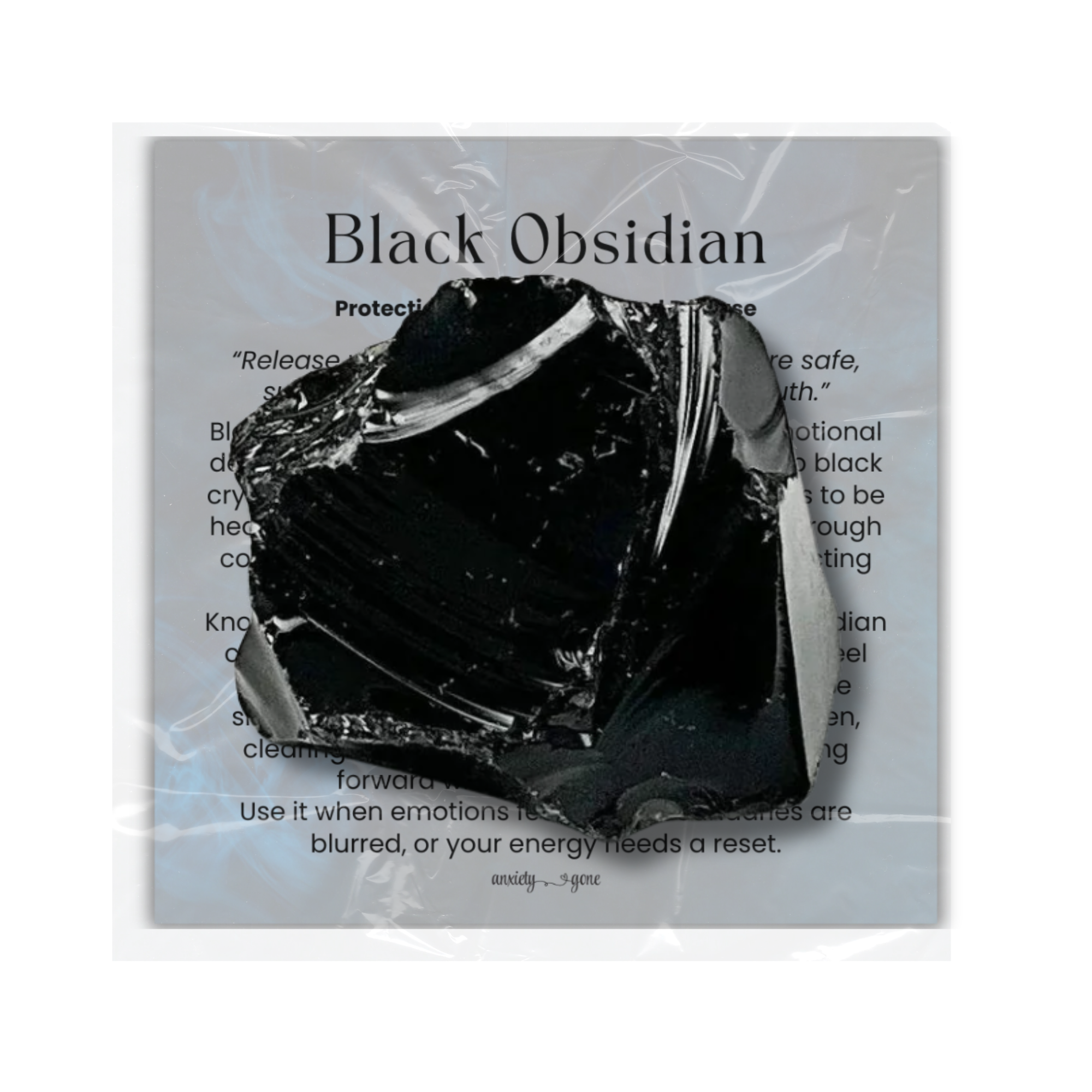 Large Black Obsidian Chunk 3–5 inches, raw black volcanic glass crystal for protection and grounding, natural obsidian gemstone for stress relief and energy cleansing, powerful black obsidian stone for emotional healing and release, genuine obsidian meditation crystal for mindfulness and reiki, black obsidian display piece for home décor and spiritual balance, protective black obsidian crystal gift for women and men