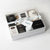 Celebrate Love Gift Box featuring self-care items like Mr. & Mrs. mugs, espresso coffee maker, gourmet treats, and more—ideal for engagement gifts, anniversary presents, thank you gift baskets, and self-care gift baskets.