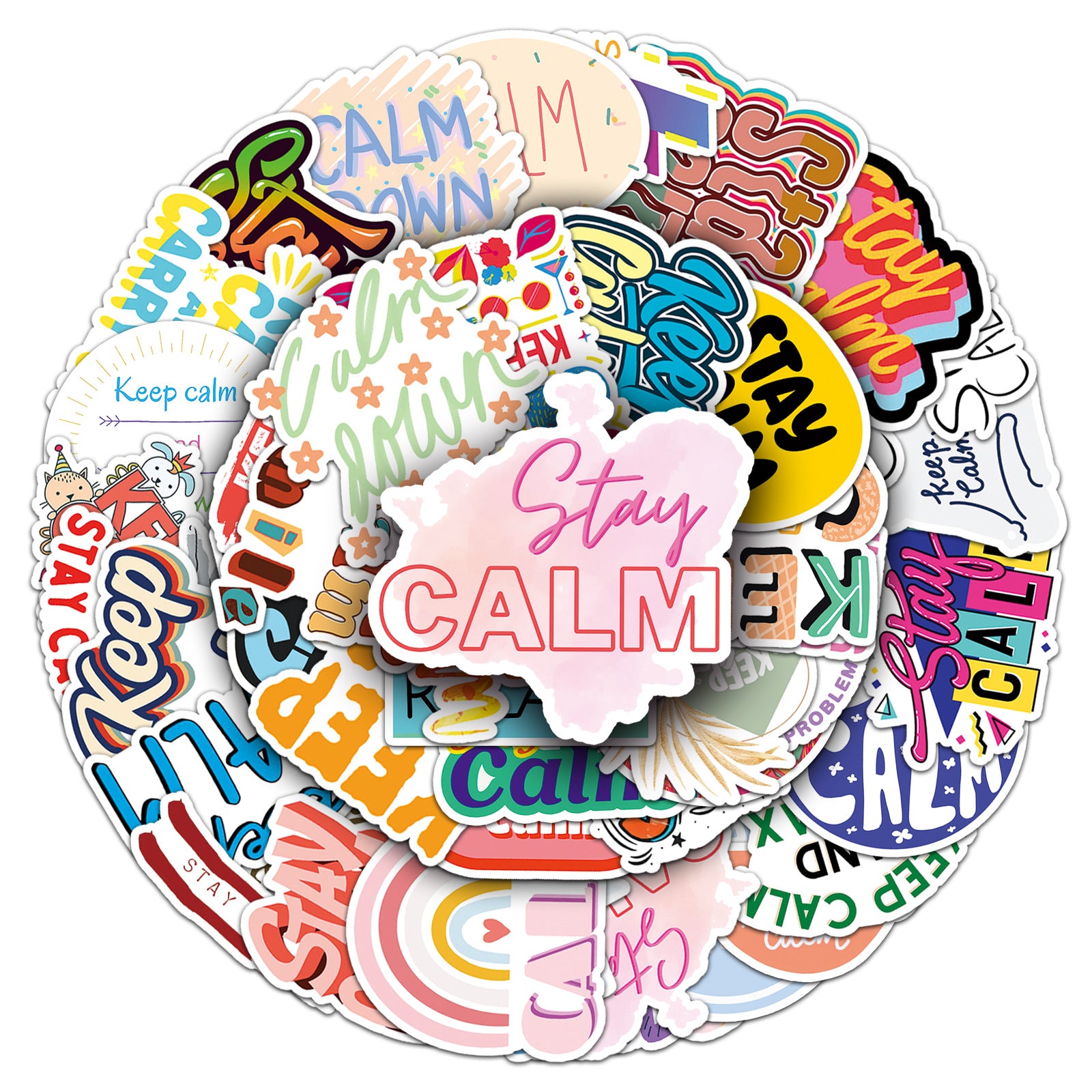 mental health stickers pack with positive affirmations and anxiety relief quotes, 55PCS vinyl anxiety stickers with self care messages and therapy support, motivational stickers for mental health journaling, laptops, and planners, uplifting waterproof mental health stickers for depression and anxiety support, cute cartoon-style mental health awareness sticker bundle for teens and adults, eco-friendly PVC mental health stickers for students and therapists, aesthetic mental health planner stickers with daily 