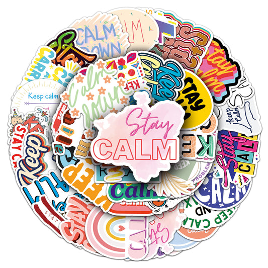 mental health stickers pack with positive affirmations and anxiety relief quotes, 55PCS vinyl anxiety stickers with self care messages and therapy support, motivational stickers for mental health journaling, laptops, and planners, uplifting waterproof mental health stickers for depression and anxiety support, cute cartoon-style mental health awareness sticker bundle for teens and adults, eco-friendly PVC mental health stickers for students and therapists, aesthetic mental health planner stickers with daily 