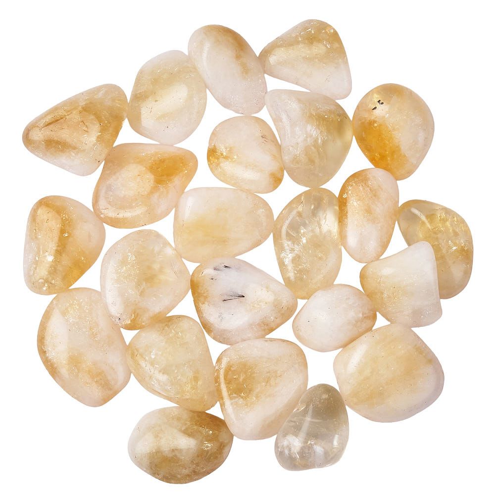Citrine Tumbled Stone 1–2 inches, polished yellow healing crystal for joy and abundance, citrine gemstone for confidence and positivity, natural citrine pocket stone for meditation and manifestation, golden citrine crystal for prosperity and stress relief, genuine citrine tumbled gemstone for energy healing and balance, spiritual citrine gift for women and men, citrine crystal for creativity and motivation