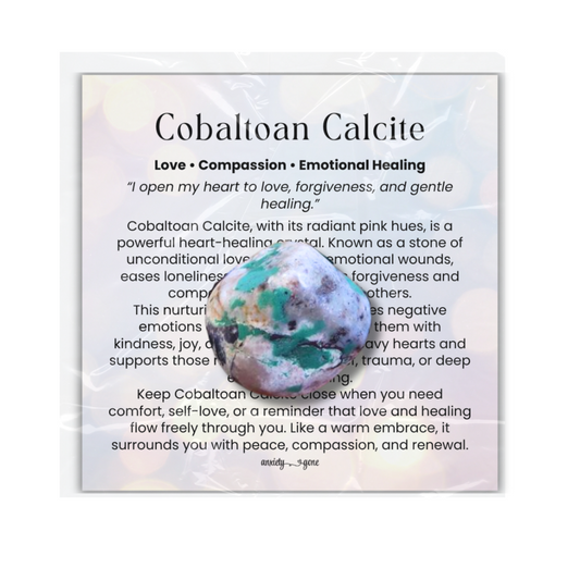 Cobaltoan Calcite Tumbled Stone 1–2 inches, polished pink healing crystal for love and compassion, natural calcite gemstone for emotional healing and self-love, calming cobaltoan calcite pocket stone for stress relief and forgiveness, heart chakra crystal for grief support and renewal, genuine pink calcite meditation stone, tumbled gemstone for reiki and mindfulness, cobaltoan calcite crystal gift for women and men