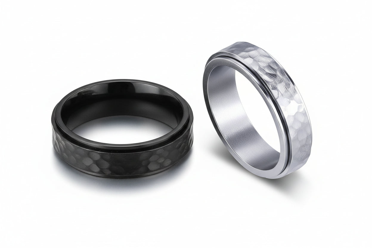 fidget ring, anxiety ring, spinner ring, worry ring, fidget jewelry, fidget ring for anxiety, spinning anxiety ring, anti-anxiety ring, stress relief ring, fidget ring for stress, fidget ring for adults, fidget ring for kids, fidget ring for women, fidget ring for men, discreet fidget ring, fidget ring for focus, fidget ring for work, calming ring for anxiety, ring to reduce stress, mental health support jewelry, stainless steel fidget ring, sterling silver fidget ring, gold spinner ring, minimalist fidget 