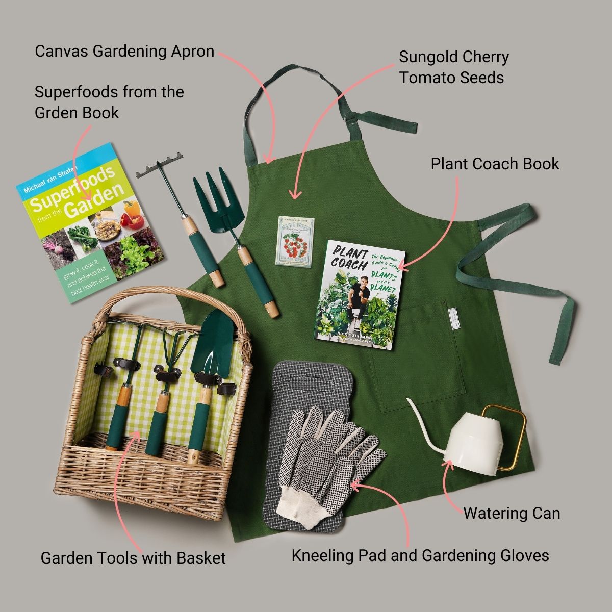 gardening gift set, garden lover gift basket, plant lover gift set, gardener gift basket, gardening gift box, complete gardening gift set, gift set for gardeners, gardening gift set canada, plant gifts gift box, gardening tools gift set, houseplant lover gift set, garden starter gift set, botanical gift set, gardening present gift set, garden gift hamper