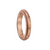 Rosebud Rose Gold Fidget Ring – 14KT Vermeil Spinner Anxiety Ring for Women, Stress Relief, Focus & Emotional Support
