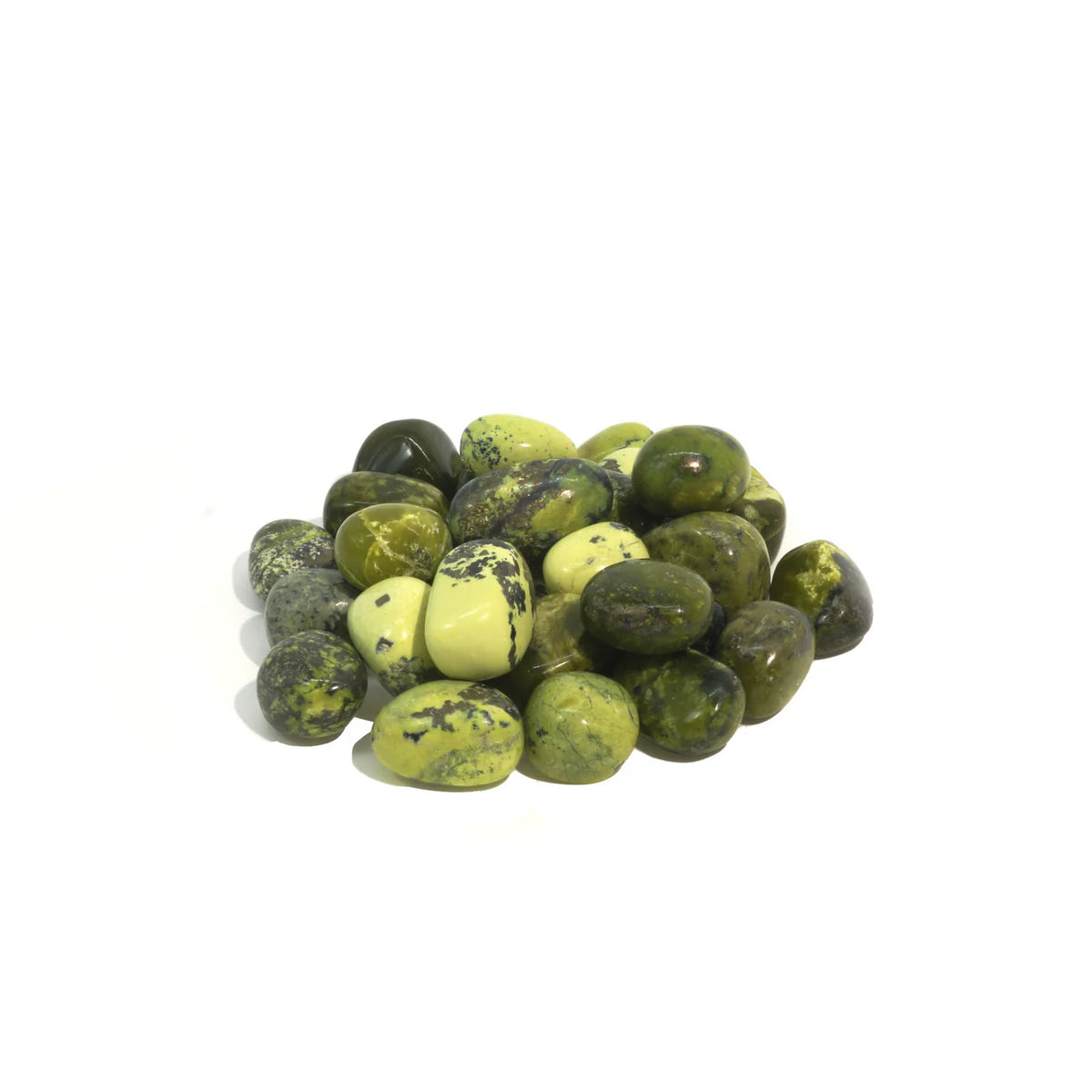 Serpentine Tumbled Stone 1–2 inches, polished green healing crystal for emotional release and renewal, serpentine gemstone for transformation and balance, natural serpentine pocket stone for meditation and mindfulness, calming crystal for stress relief and trauma healing, genuine serpentine stone for Kundalini awakening and spiritual growth, tumbled gemstone for energy healing and grounding, serpentine crystal gift for women and men