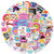 mental health stickers pack with positive affirmations and anxiety relief quotes, 55PCS vinyl anxiety stickers with self care messages and therapy support, motivational stickers for mental health journaling, laptops, and planners, uplifting waterproof mental health stickers for depression and anxiety support, cute cartoon-style mental health awareness sticker bundle for teens and adults, eco-friendly PVC mental health stickers for students and therapists, aesthetic mental health planner stickers with daily 