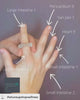 Durable Acupressure Ring with triangular points for stress relief and mental wellness