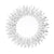 Durable Acupressure Ring with triangular points for stress relief and mental wellness
