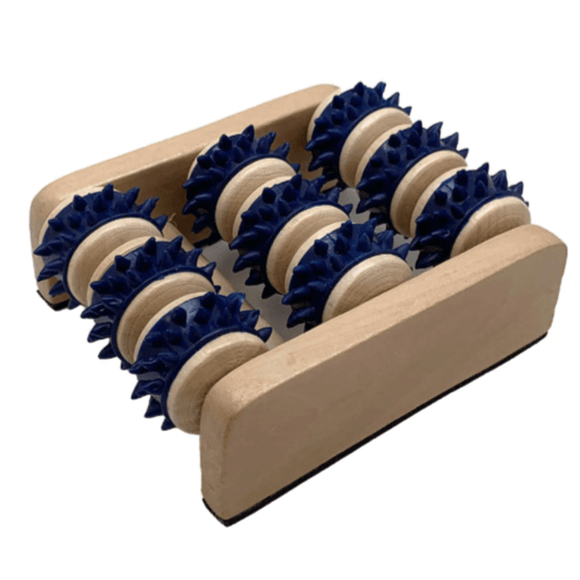 Acupressure Reflexology Foot Roller photographed against a neutral background