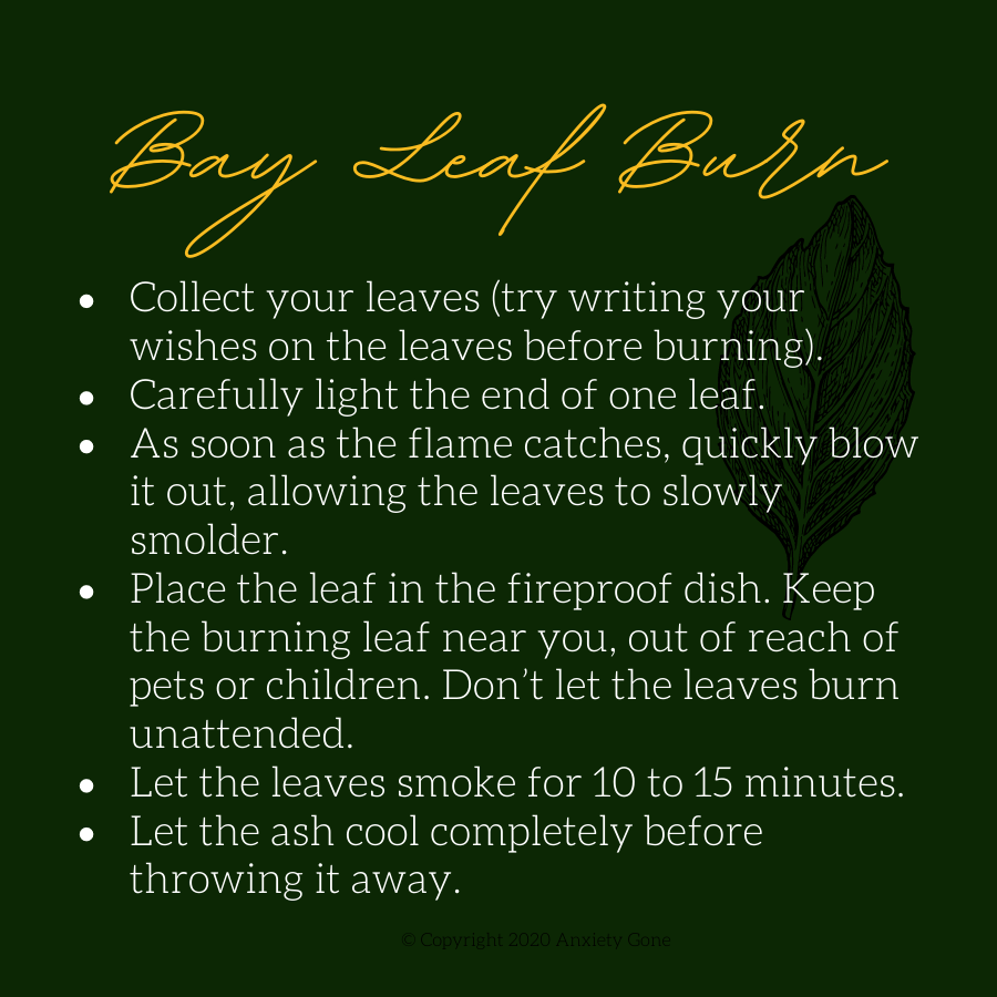 bay leaves for burning, bay leaf burning kit, bay leaf burning, burning bay leaves, benefits of bay leaves, bay leaves for anxiety, burning bay leaves spiritual, 