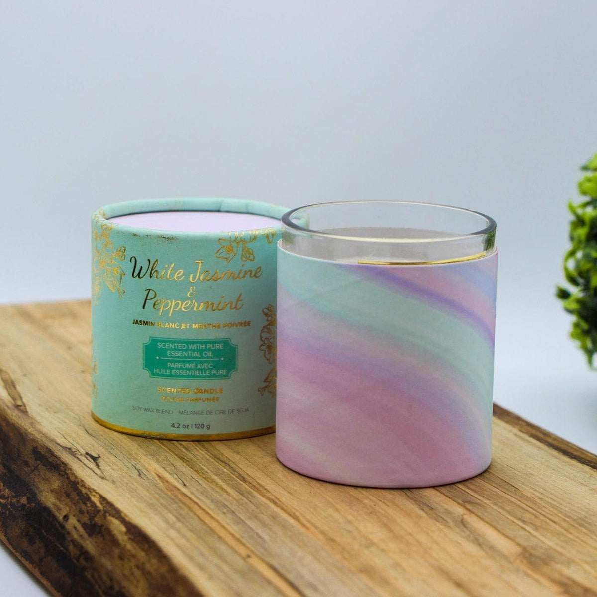 soy candle, candles canada, canadian candles, white jasmine candles, white jasmine scent, peppermint candles, soy wax candles,  essential oil candles, candles with essential oils