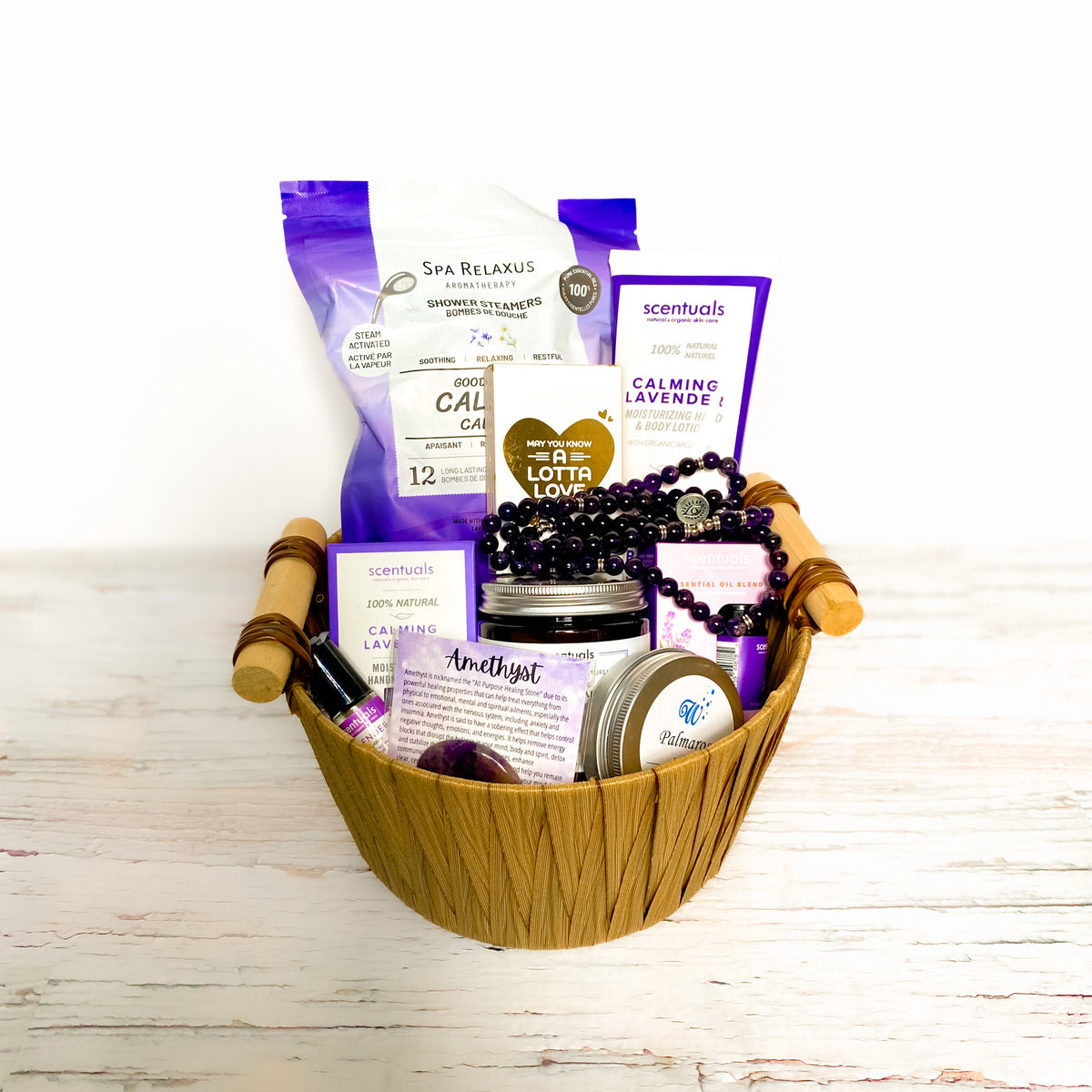 Lavender Lullaby Wellness Basket - Anxiety Gone