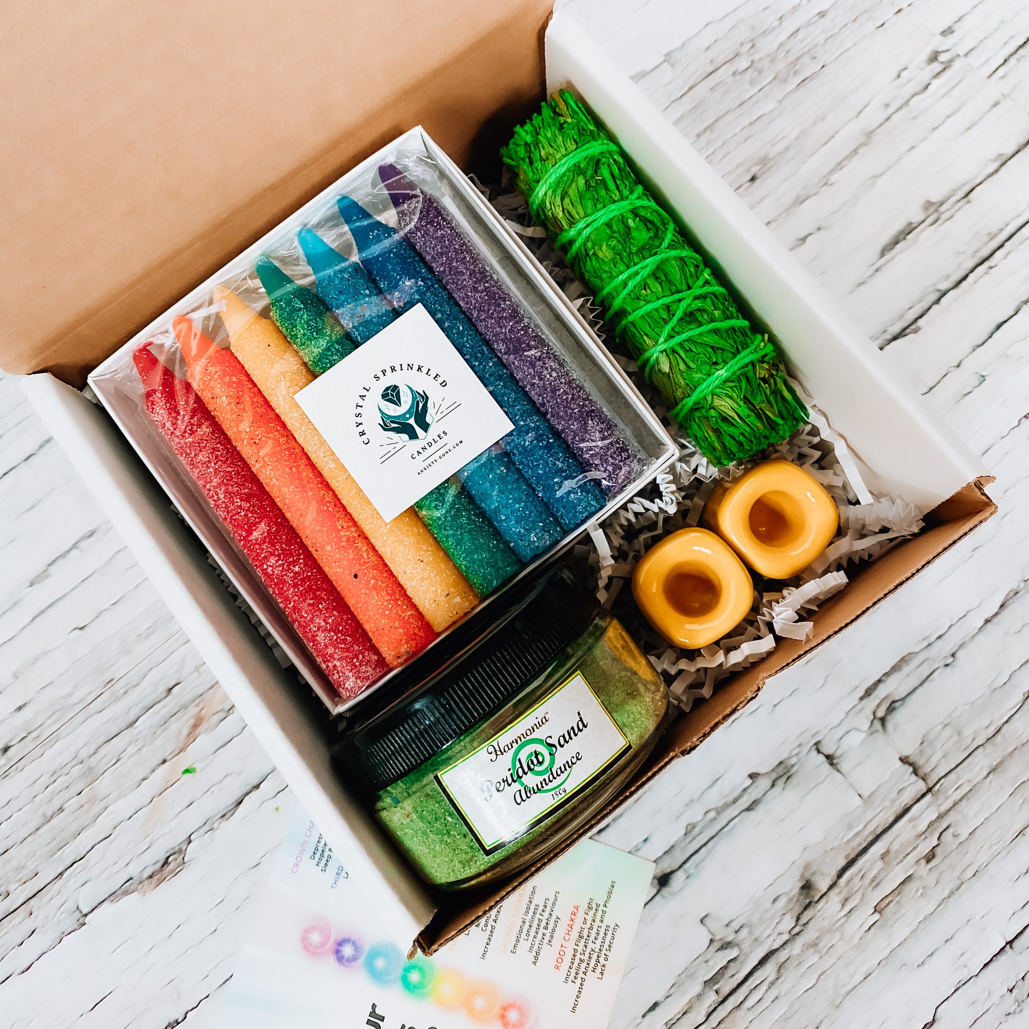 chakra candles, reiki candles, spiritual gift set, spiritual kit, reiki gift set, reiki candle set, gemstone set, crystal sets, crystal gift set