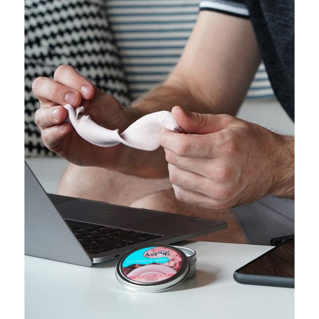 self-care putty, anxiety relief putty, sensory fidget putty, stress putty for calming, scented putty for mindfulness, relaxing putty for kids and adults, sensory putty for kids, ADHD fidget putty, stress relief putty for school, fidget tool for teens, autism-friendly sensory putty, aromatherapy sensory putty, fidget putty for adults, stress relief therapy putty, Aaron’s thinking putty for anxiety, scented sensory putty, calming therapy putty for stress