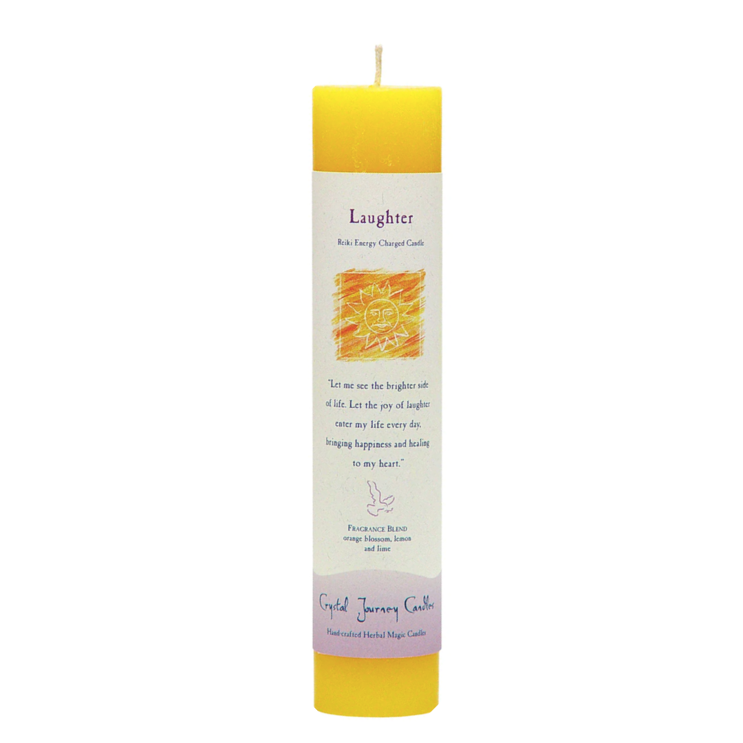reiki candles, reiki charged candles, essential oil candles, yellow candle, kheops