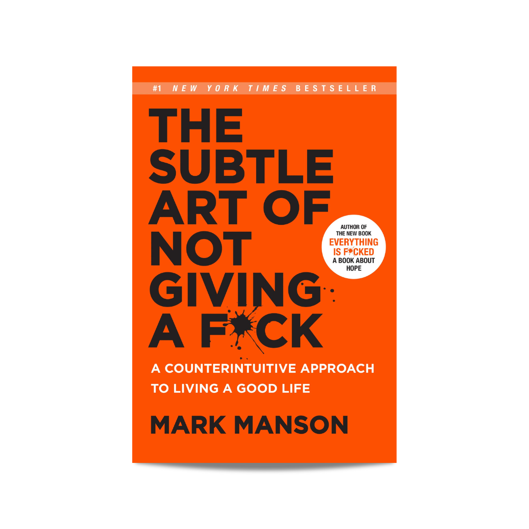 self help books, books for mental health, mental health books, self help mental health, self therapy books, helpful books for teens, books for mental illness, mark manson, everything is f*cked book, the subtle art of not giving an F, mark manson book