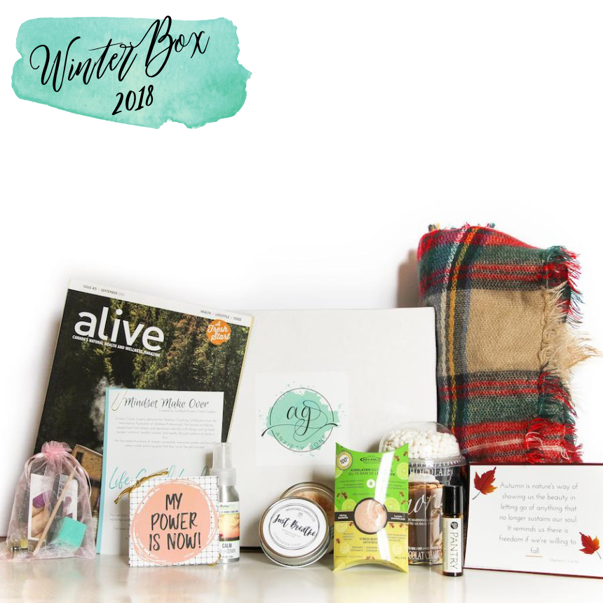 calm box, warrior wellness, anxiety subscription box, subscription box for anxiety, mental health box, calm box, mental health gift box, canadian subscription boxes