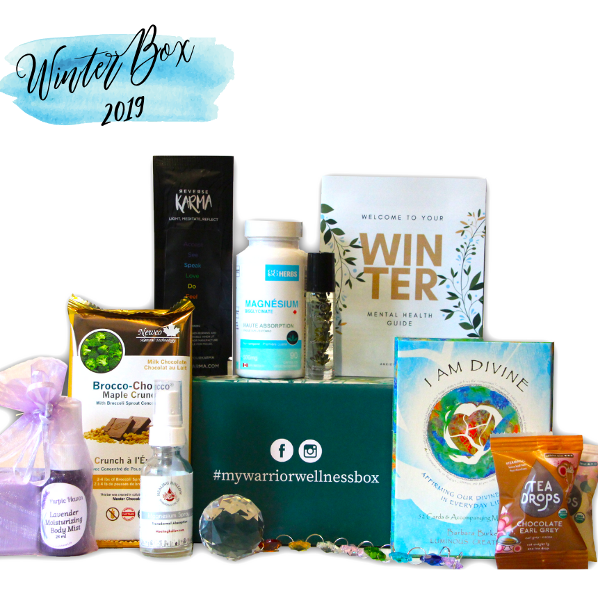 calm box, warrior wellness, anxiety subscription box, subscription box for anxiety, mental health box, calm box, therapy box