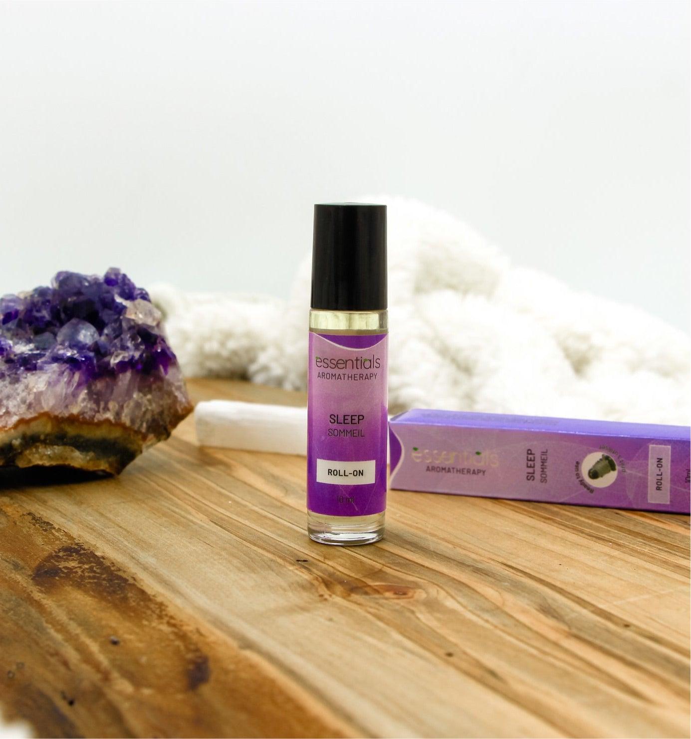 essential oils for sleep, sleep essential oils, natural sleep aid, sleep roller, sleep roll on, aromatherapy for sleep, sleep spray,
